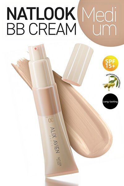 Alix Avien كريم BB مرطب بعامل حماية من الشمس SPF15 يوفر إشراقة طبيعية - كريم ...