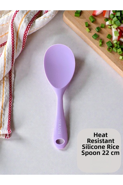 Seraph Heat Resistant Silicone Rice Spoon 22 cm 1 Piece