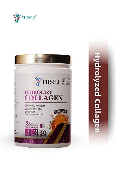 Fitself كولاجين مُهيدراتي من النوع الأول والنوع الثالث + حمض الهيالورونيك + ف...