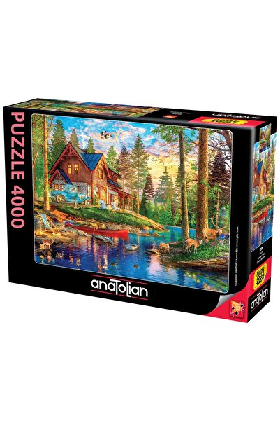 Anatolian Puzzle 4000 قطعة منزل حجري 5206
