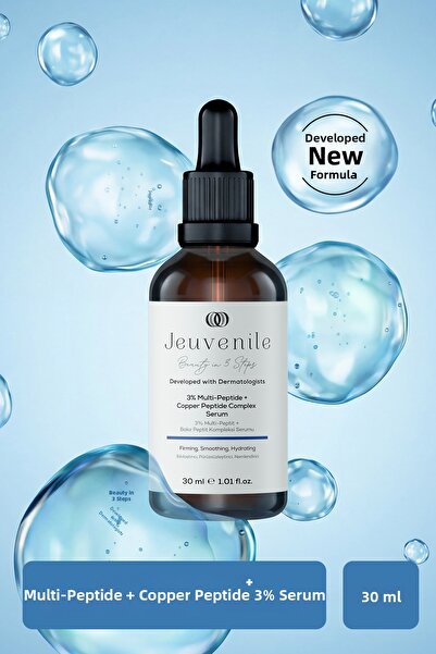 Jeuvenile سيروم ببتيد النحاس 3% - مضاد للتجاعيد ومرمم لحاجز البشرة، ذو تأثير ...