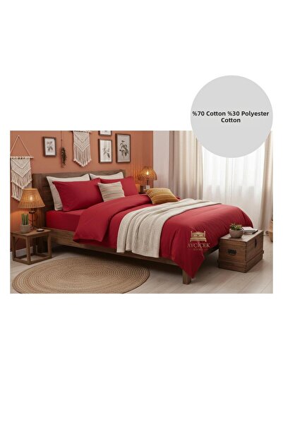 ayçiçek home Single Bedding Set 100/200 Fitted Sheet 150/215 Quilt Size Custo...