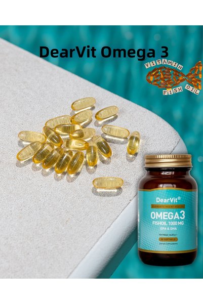 DEARVİT Omega 3 1000 Mg 50 Capsules