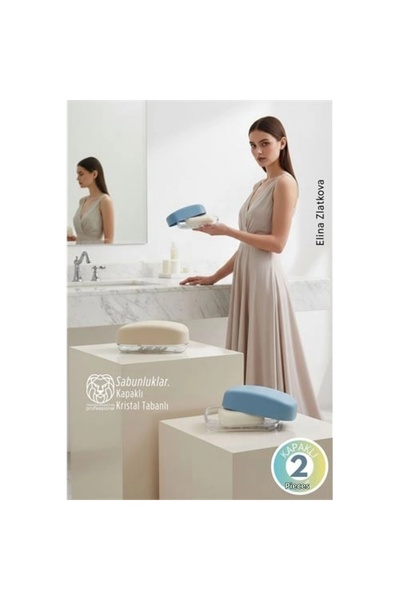 shopwave Modern Bathroom Design: Set of 2 Premium Leak-Proof Soap Dispensers ...
