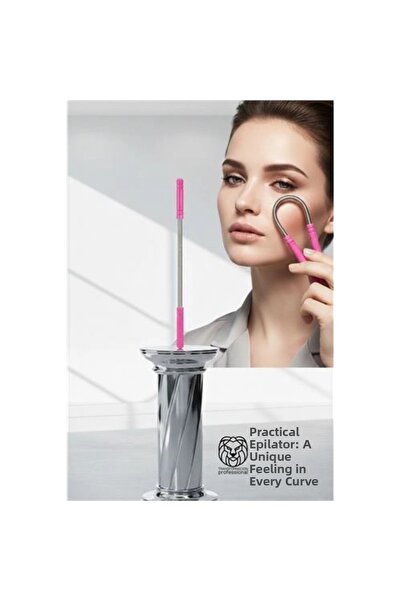 shopwave فن النعومة: أداة إزالة شعر الوجه الاحترافية ذات الزنبرك الفولاذي - ع...