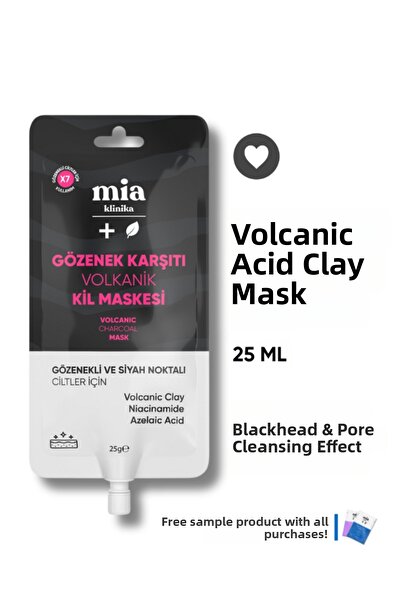 mia klinika Anti-Pore Volcanic Clay Mask