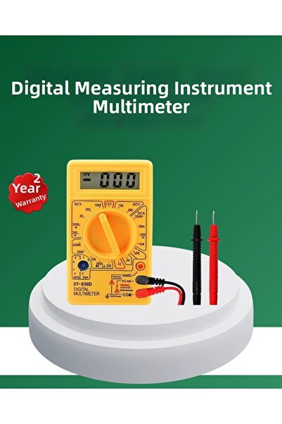 ARMÜZ Digital Multimeter Measuring Instrument with Ac Dc Measurement and Lcd ...