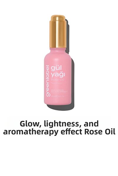 Greenlabel زيت الورد لتعزيز الطاقة الأنثوية ودعم العناية بالبشرة 30 مل
