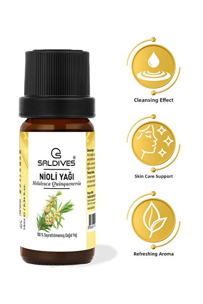Saldives زيت النيولي 10 مل - زيت عطري طبيعي 100% غير مخفف (زجاجة زجاجية)