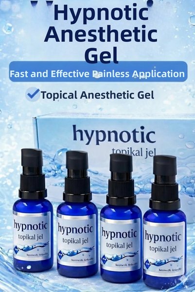 ellea Hypnotic Pain Reducing Permanent Makeup Tattoo Laser Gel 20 ml 4 Pieces