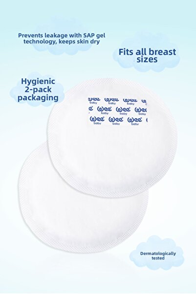 Wee Baby Classic Breast Pad Set (40x3 120 Pieces)