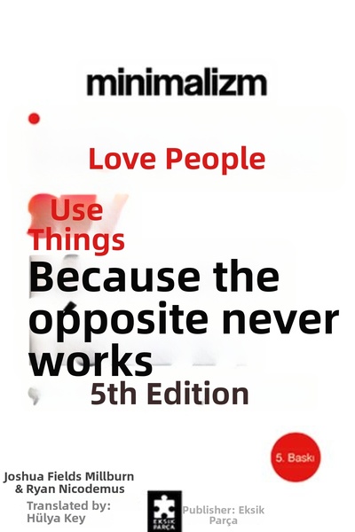 Marvel Minimalism - Love People Use Objects