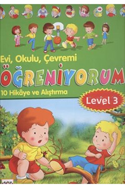 Generic Brand Evi, Okulu Çevremi Öğreniyorum 10 Hikaye ve Alıştırma (Seviye-3)