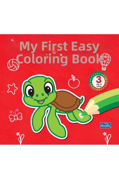 Marvel My First Easy Coloring Book – over 3 Years Old