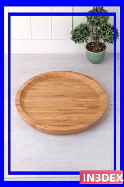 İN3DEX Round Porcelain Dinner Plate 20 Centimeter Diameter