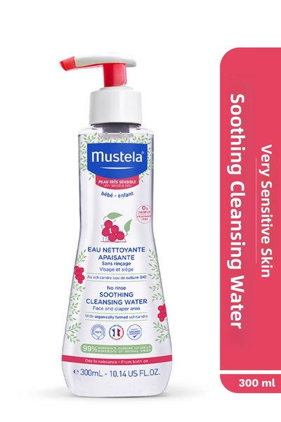 Mustela No-Rinse Cleansing Liquid for Very Sensitive Skin 300 ml