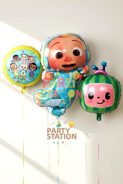 Parti Station مجموعة بالونات عيد الميلاد من كوكوميلون كونسبت