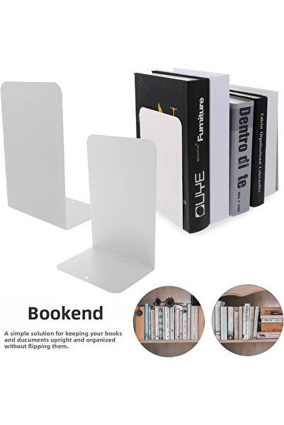 3art Metal Suport de cărți decorativ - Suport de cărți din metal - Suport de ...