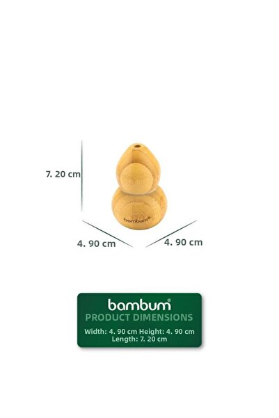 Bambum Dublin - Vază din bambus 7,2*4,9cm