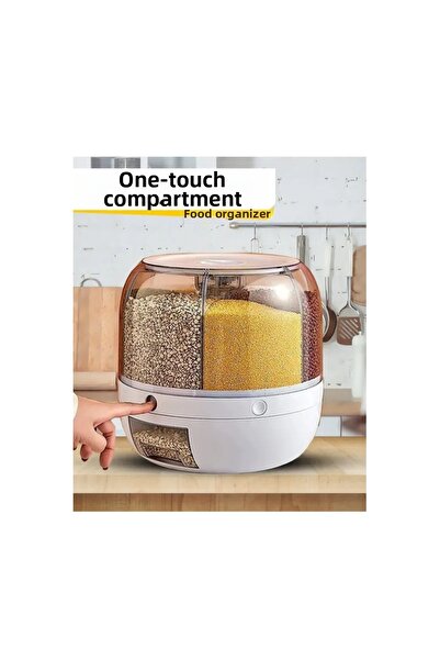 çt çeçem ticaret New Generation Practical Convenient 360 Degree 6 Compartment...