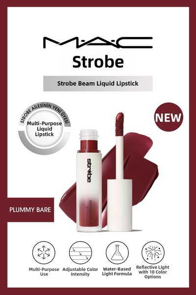 M.A.C Plummy Bare Radiant Liquid Blush with Lightweight and Adjustable Intens...