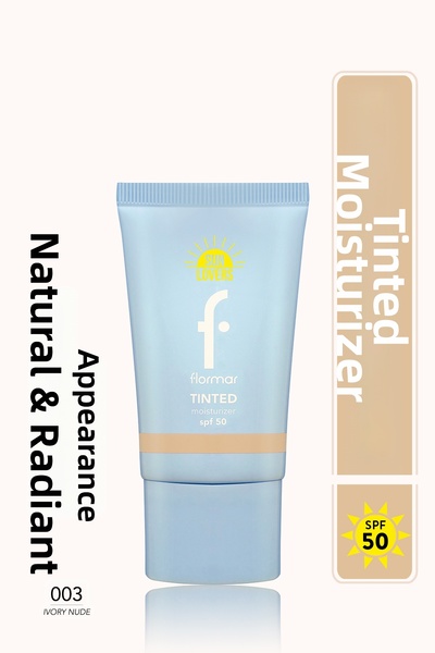 Flormar واقي شمس ملون بتأثير مرطب ولمسة نهائية طبيعية من صن لوفرز، عامل حماية...