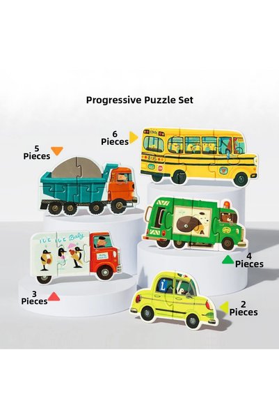 Mideer My First Puzzle - Moving Cars