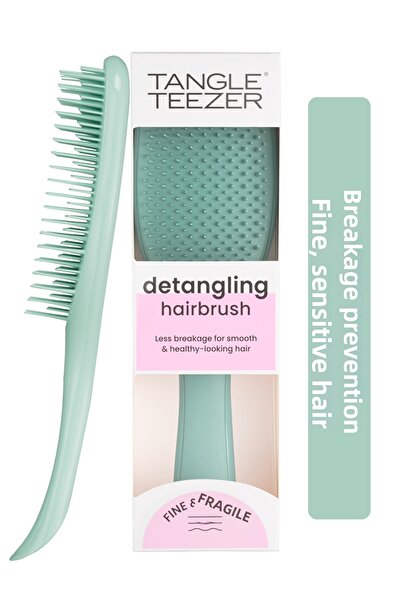 Tangle Teezer مشط فائق الجودة لفك تشابك الشعر الناعم والهش باللون الأزرق الدا...
