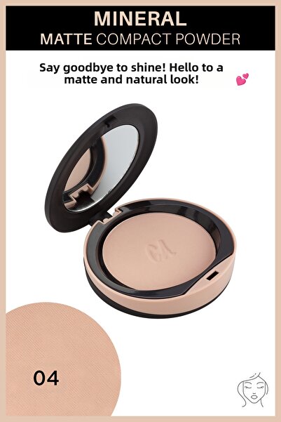 Catherine Arley Mineral Matte Compact Powder -m04- (Mineral Matt Powder) - 2048