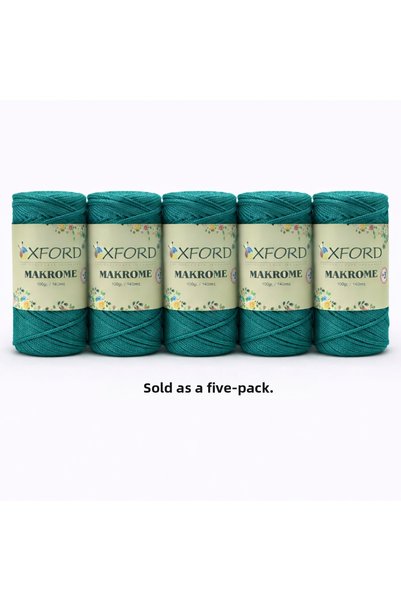Oxford İplik Oxford Macrame Cord No:3 5-Pack