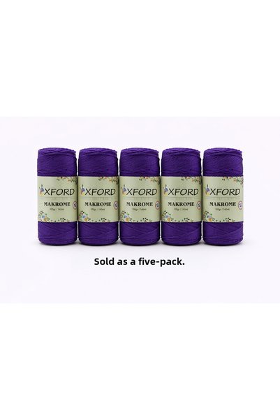 Oxford İplik Oxford Macrame Cord No:3 5-Pack