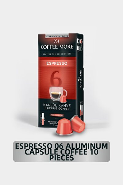 C.M Coffee More 6 Espresso Capsule Coffee 10 Capsules