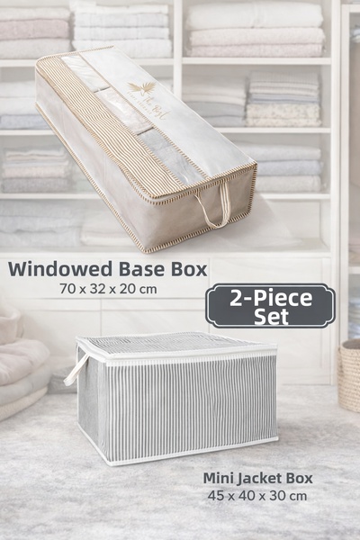 PONÇİK BEBEK Mini Under-The-Bed Storage Organizer for Sweaters, Blankets, and...