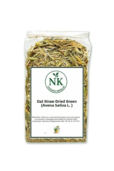 nk organik شوفان أخضر مجفف (أفينا) 500 جرام