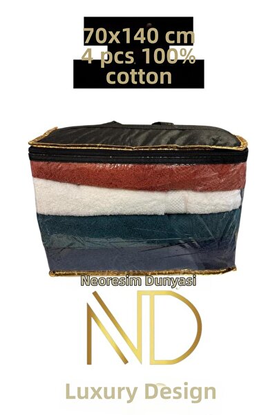 Ethab Ticaret 70X140 4-Pack Towel Prime 1