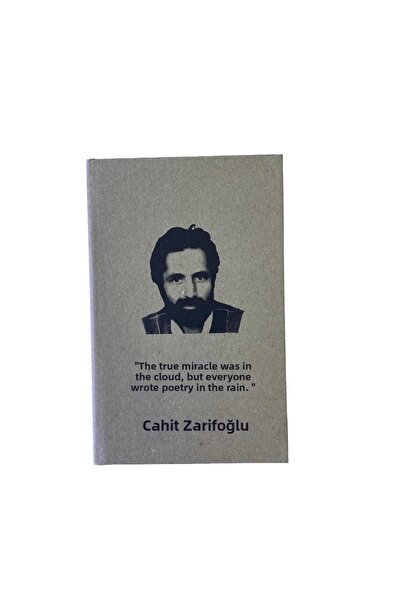 mercanpromosyon Literature Series Cahit Zarifoğlu Designed Kraft Cover Lined ...