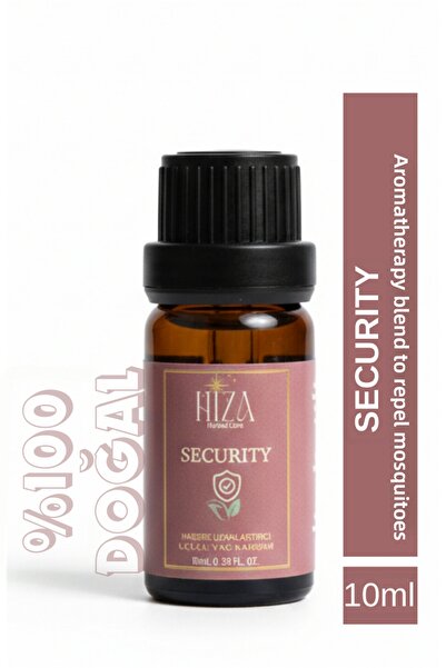 HİZA HERBAL CARE Security Aromatherapy Essential Oil Mixture 100% Natural 10 ml