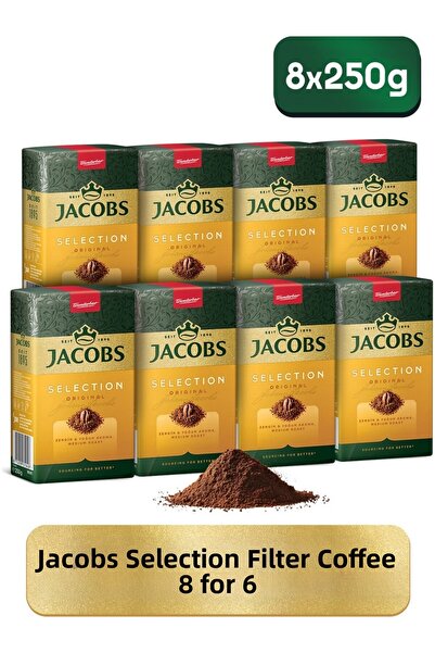 Jacobs Selection Filter Coffee 250 Gr X 8