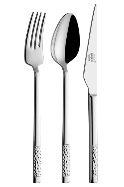 Arsel Diamond Sade 16 Piece 4-Person Cutlery Set for Daily Use 304 Quality