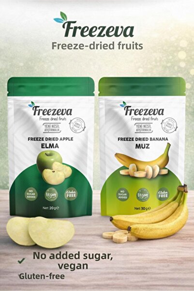 Freezeva فيت دو - التفاح والموز (عبوة مزدوجة مختلطة)