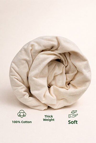 sutra 100% Cotton Thick Woven Single Lycra Combed Cotton Elastic Bed Sheet