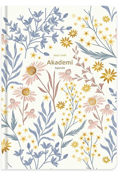 Nacario NrcrioShop 17 * 24 أجندة أكاديمية بغلاف صلب - باستيل 1201248