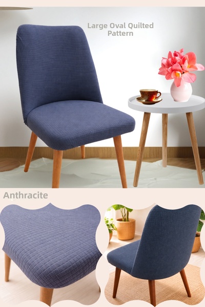 Uy Style Lycra Large Oval Chair Cover, Elastic, Stretchable Chair Cover with ...