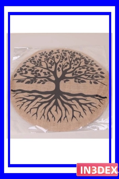 İN3DEX Patterned 6-Piece Plate Set 35 Centimeters