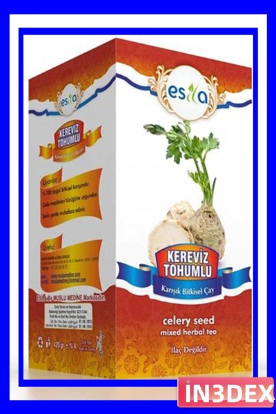 İN3DEX شاي أعشاب ببذور الكرفس 150 جرام في وعاء