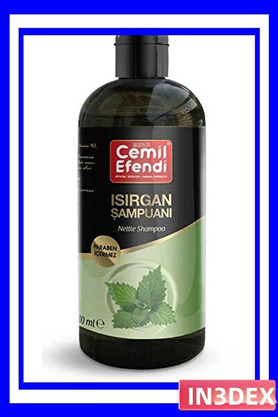 İN3DEX Nettle Extract Shampoo for Oily Hair 400ml