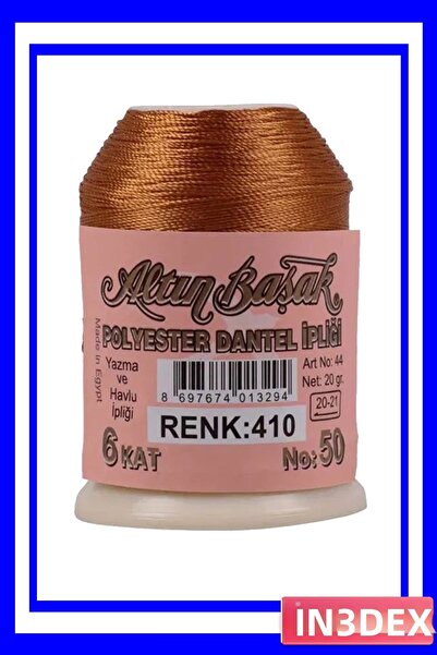 İN3DEX Lace and Embroidery Thread 20 Gram Pack