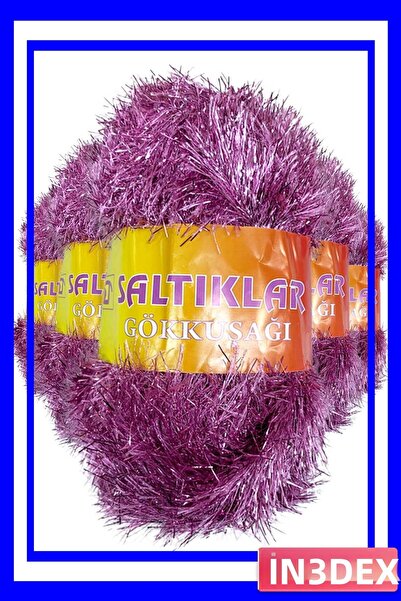 İN3DEX Set of 5 Hand Knitting Yarns in Rainbow Colors