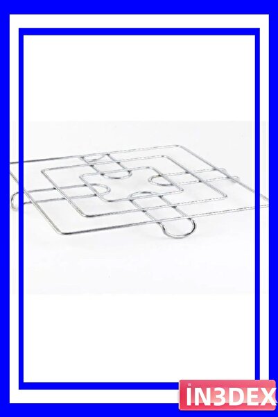 İN3DEX سجادة مطبخ معدنية مربعة الشكل