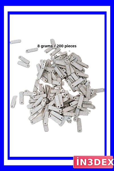 İN3DEX Laser Cut White Stamps for Lace Embroidery and Evening Dress Designs